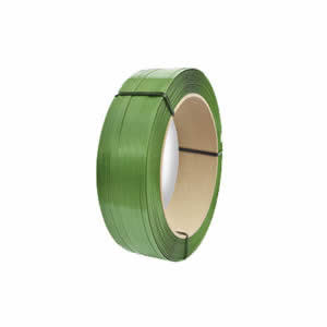 Fleje Verde Plastico Pet 5/8 X C.039 Liso 18kgs 1200 Metros