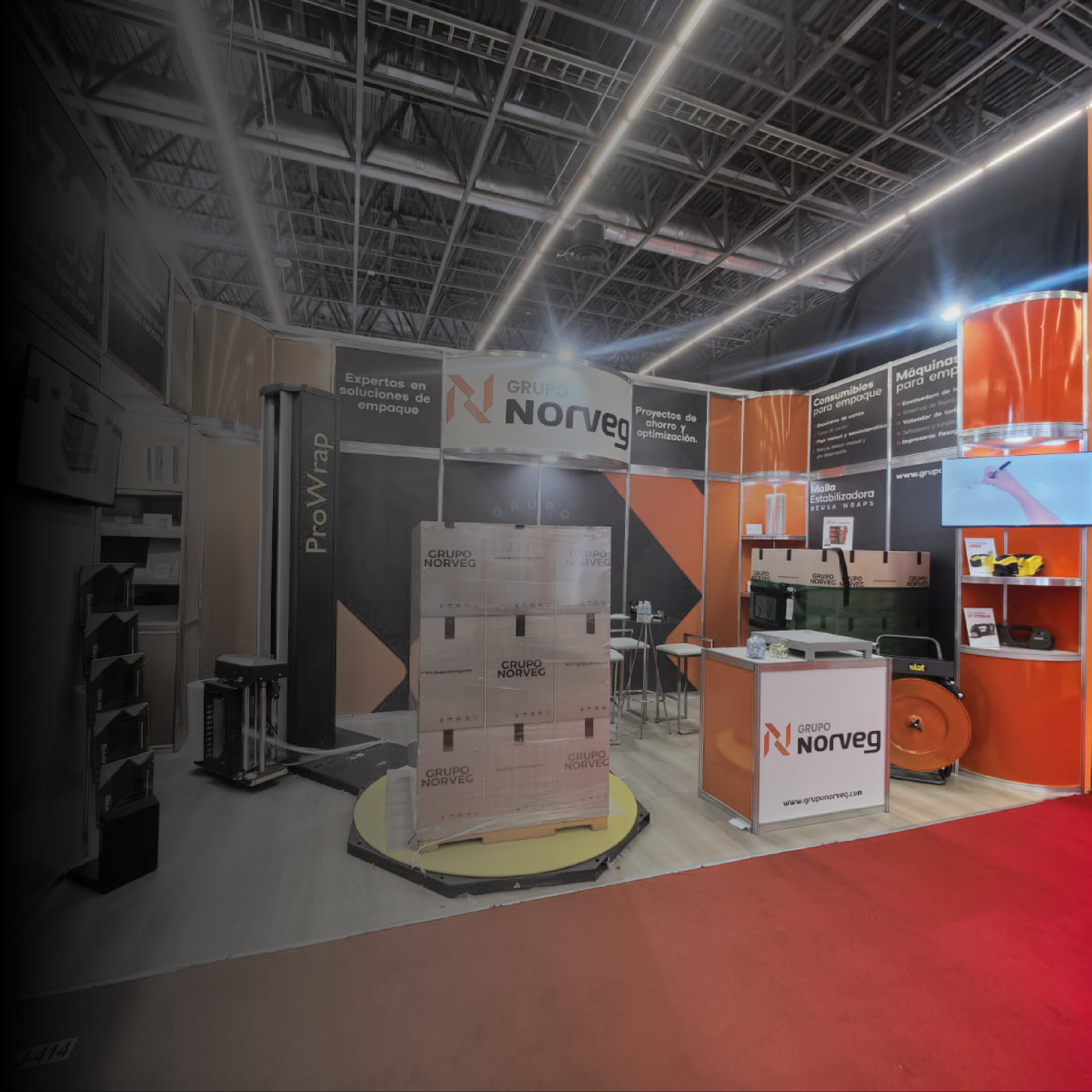 Grupo Norveg se presetó en Expo Pack con gran éxito